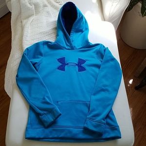 Blue Under Armor sweatshirt